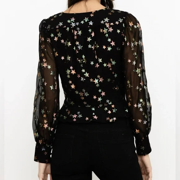 Yumi Kim Jodi Top Starry Night Black XS - Picture 2 of 3